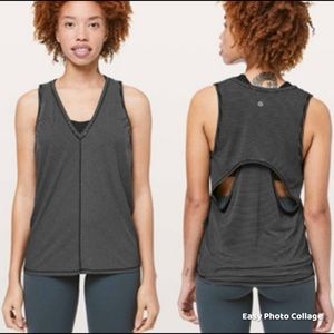 Lululemon circuit crusher v neck tank *flaw*
